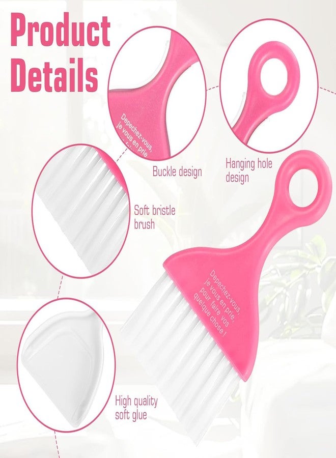 SpiderJuice 1Pc Multipurpose Mini Small Plastic Dustpan Supdi with Cleaning Broom Brush (Random Colour) - Image 5